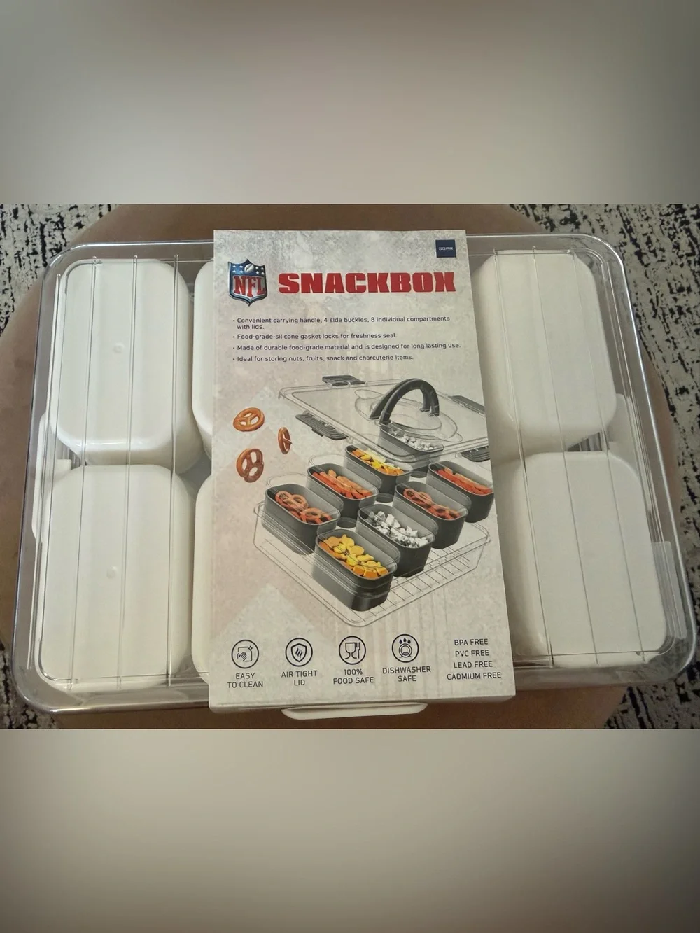 San Francisco 49ers Snack Box